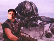 Gary prepares to take on the roaches in the Phuqof kitchen